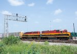 A Local waits to go north at Kendleton Yard 